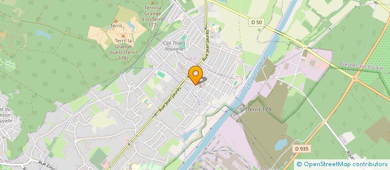 localisation de l'entreprise PAROISSE SAINT ALPHONSE  BRUAY-SUR-L'ESCAUT