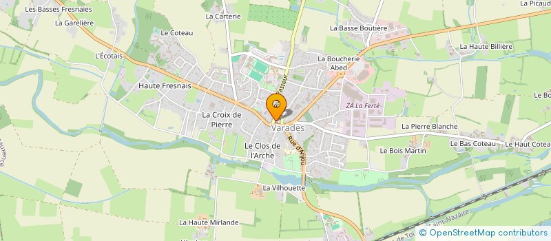 localisation de l'entreprise PAROISSE SAINT BENOIT EN VAL DE LOIRE à LOIREAUXENCE
