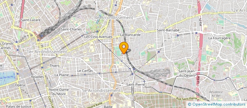 localisation de l'entreprise PAROISSE SAINT CALIXTE à MARSEILLE