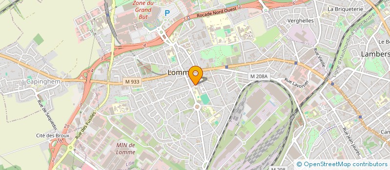 localisation de l'entreprise PAROISSE SAINT CHRISTOPHE à LILLE