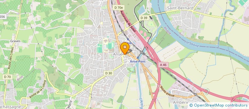 localisation de l'entreprise PAROISSE SAINT CYPRIEN DE BUISANTE  ANSE