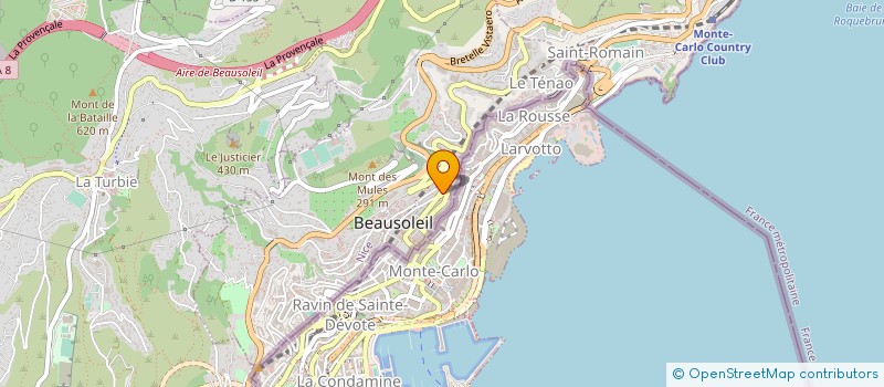 localisation de l'entreprise PAROISSE SAINT ESPRIT  BEAUSOLEIL