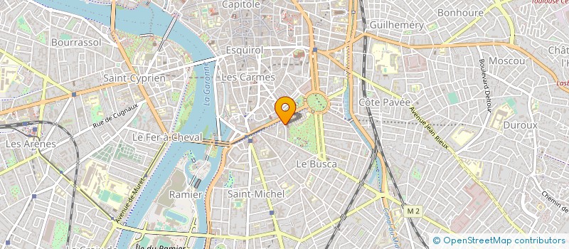 localisation de l'entreprise PAROISSE SAINT EXUPERE à TOULOUSE
