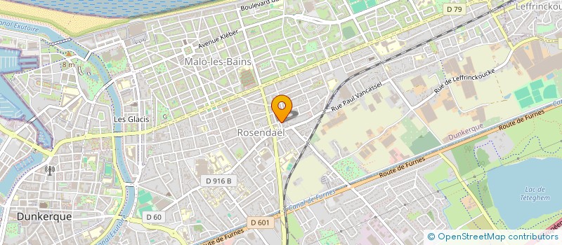 localisation de l'entreprise PAROISSE SAINT FIACRE à DUNKERQUE