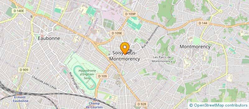 localisation de l'entreprise PAROISSE SAINT GERMAIN à SOISY-SOUS-MONTMORENCY