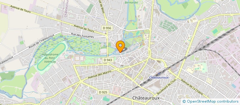 localisation de l'entreprise PAROISSE SAINT GILDAS à CHATEAUROUX
