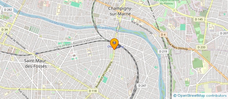 localisation de l'entreprise PAROISSE SAINT HILAIRE à SAINT-MAUR-DES-FOSSES