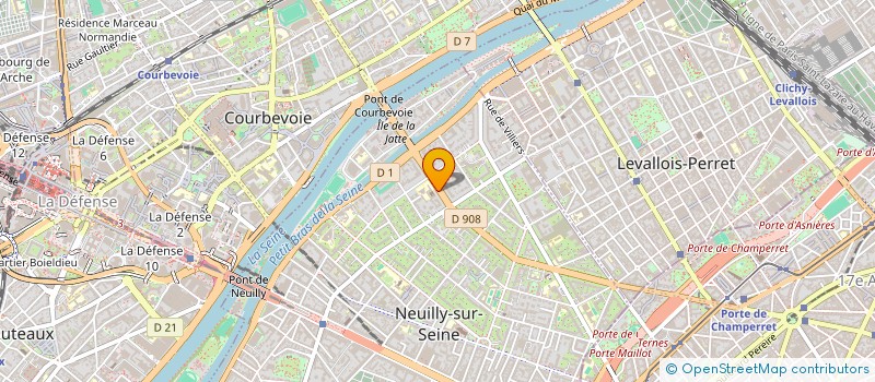 localisation de l'entreprise PAROISSE SAINT JACQUES à NEUILLY-SUR-SEINE