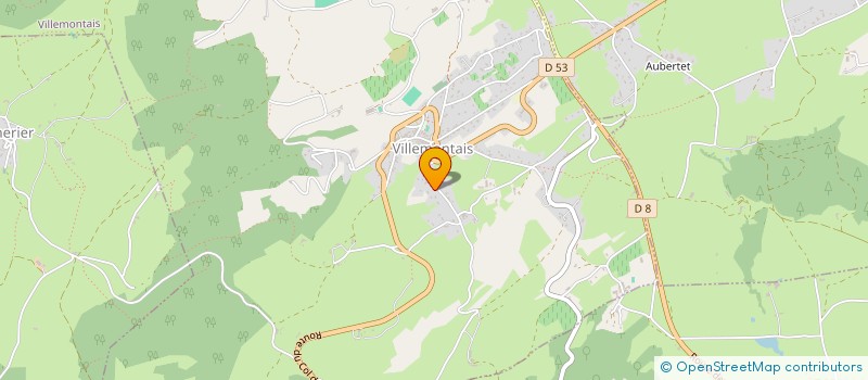 localisation de l'entreprise PAROISSE SAINT JACQUES EN COTE ROANNAISE  VILLEMONTAIS