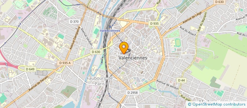 localisation de l'entreprise PAROISSE SAINT JEAN BAPTISTE DE L ESCAUT à VALENCIENNES