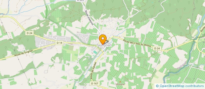 localisation de l'entreprise PAROISSE SAINT JEAN FRANCOIS REGIS SUR LEZ  TAULIGNAN