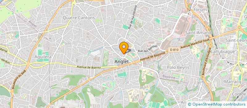 localisation de l'entreprise PAROISSE SAINT JEAN L EVANGELISTE à ANGLET