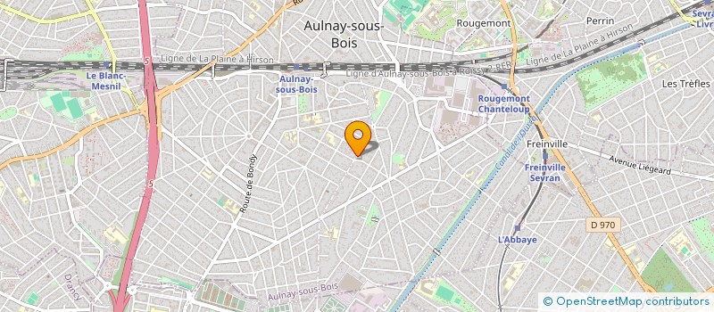 localisation de l'entreprise PAROISSE SAINT JOSEPH à AULNAY-SOUS-BOIS