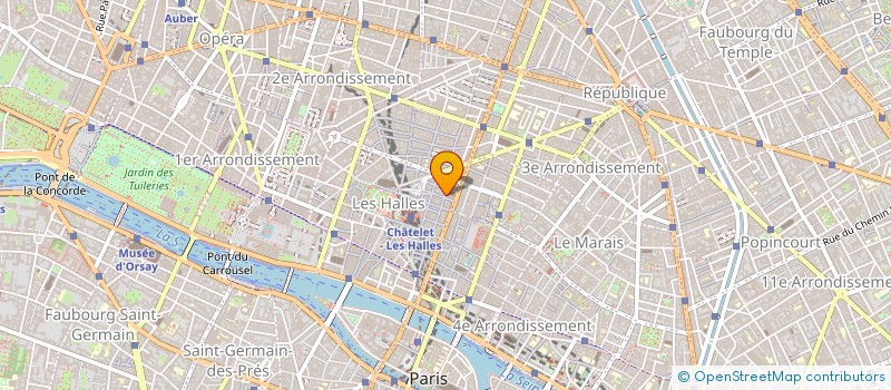 localisation de l'entreprise PAROISSE SAINT LEU SAINT GILLES à PARIS