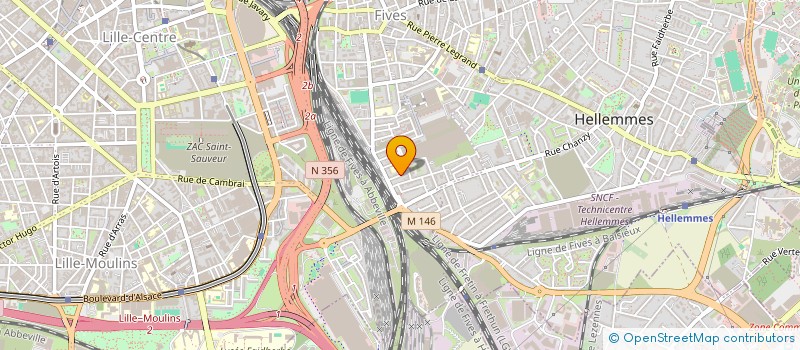 localisation de l'entreprise PAROISSE SAINT LOUIS à LILLE