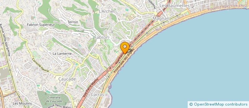 localisation de l'entreprise PAROISSE SAINT LUC à NICE