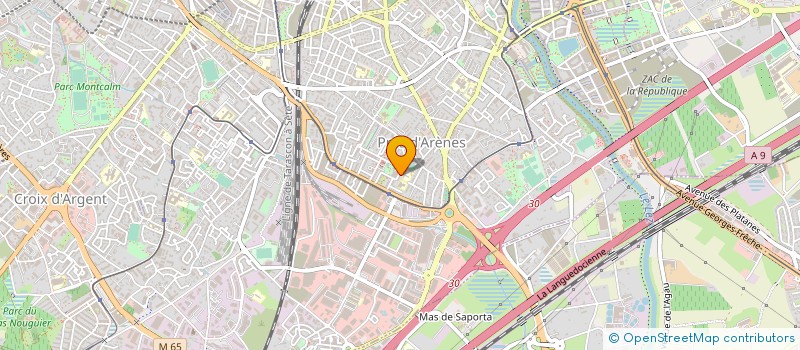 localisation de l'entreprise PAROISSE SAINT MARTIN à MONTPELLIER