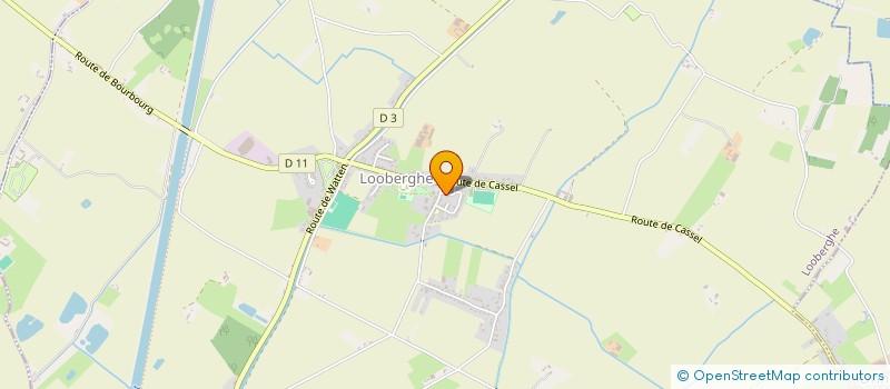 localisation de l'entreprise PAROISSE SAINT MARTIN  LOOBERGHE