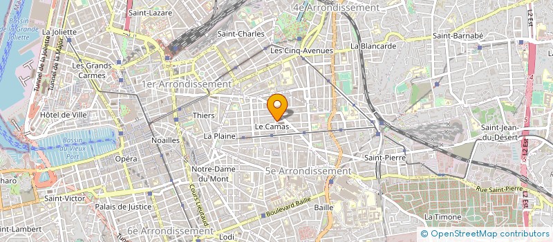 localisation de l'entreprise PAROISSE SAINT MICHEL à MARSEILLE