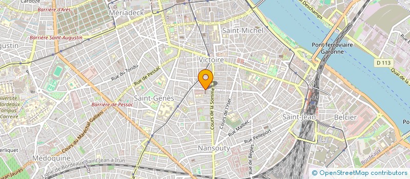 localisation de l'entreprise PAROISSE SAINT NICOLAS à BORDEAUX