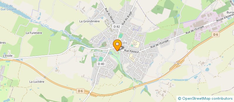 localisation de l'entreprise PAROISSE SAINT NICOLAS DE COEX  COEX