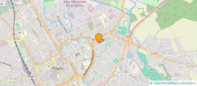 localisation de l'entreprise PAROISSE SAINT NIGIER  TROYES