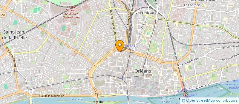localisation de l'entreprise PAROISSE SAINT PATERNE à ORLEANS