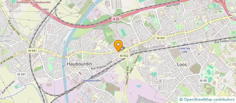 localisation de l'entreprise PAROISSE SAINT PAUL à HAUBOURDIN