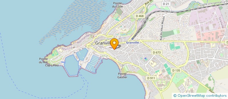 localisation de l'entreprise PAROISSE SAINT PAUL  GRANVILLE