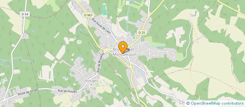 localisation de l'entreprise PAROISSE SAINT REMI DE L AILETTE à BRUYERES-ET-MONTBERAULT