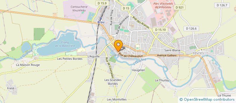 localisation de l'entreprise PAROISSE SAINT ROMAIN à BROU