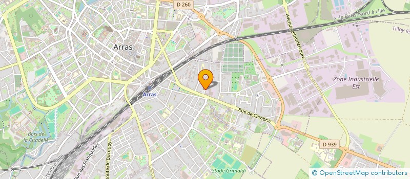 localisation de l'entreprise PAROISSE SAINT SAUVEUR à ARRAS