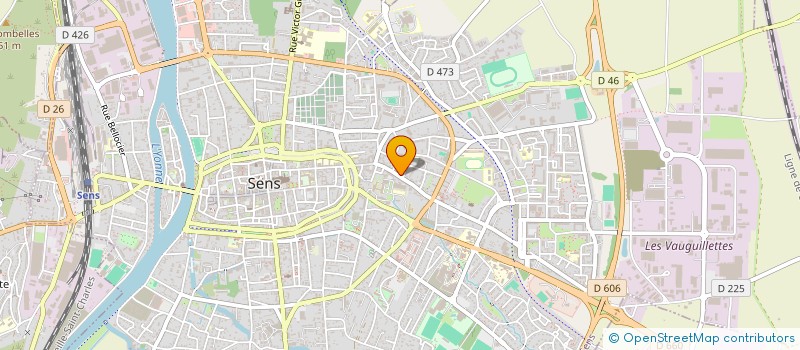 localisation de l'entreprise PAROISSE SAINT SAVINIEN à SENS