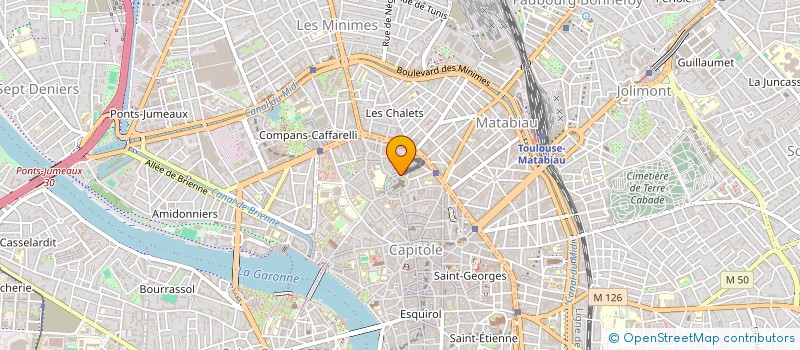 localisation de l'entreprise PAROISSE SAINT SERNIN à TOULOUSE