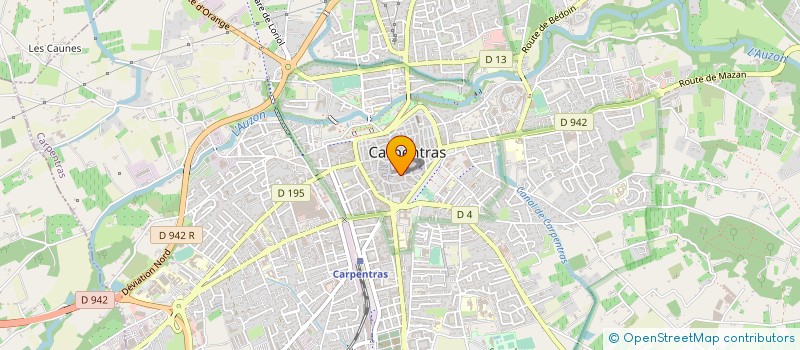 localisation de l'entreprise PAROISSE SAINT SIFFREIN à CARPENTRAS