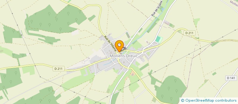 localisation de l'entreprise PAROISSE SAINT SIMON DU MOLLIENOIS  MOLLIENS-DREUIL