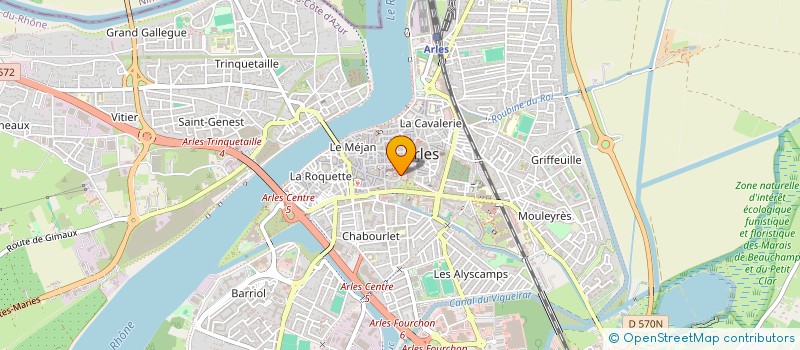 localisation de l'entreprise PAROISSE SAINT TROPHIME  ARLES