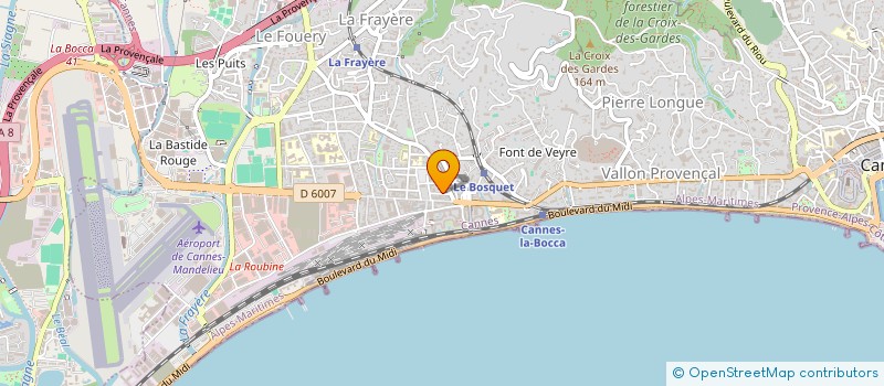 localisation de l'entreprise PAROISSE SAINT VINCENT DE LERINS à CANNES