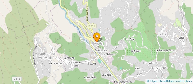 localisation de l'entreprise PAROISSE SAINT VINCENT DE PAUL à CONTES