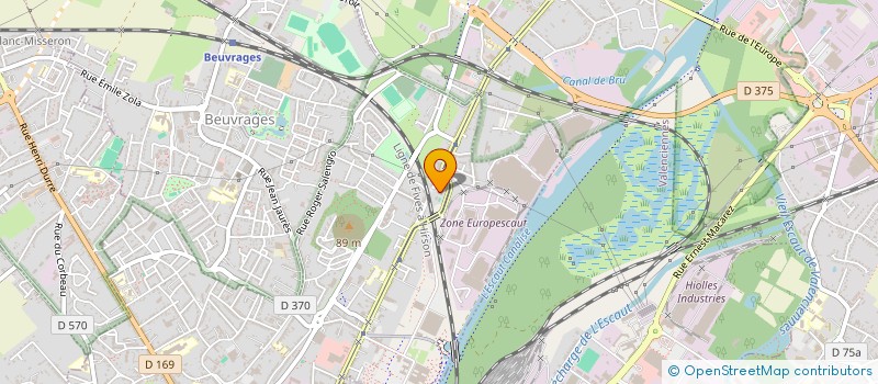 localisation de l'entreprise PAROISSE SAINT VINCENT DE PAUL  ANZIN