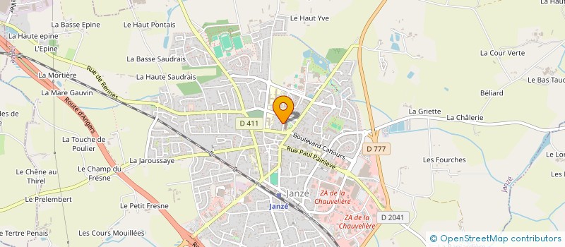 localisation de l'entreprise PAROISSE SAINTE ANNE EN PAYS DE JANZE  JANZE