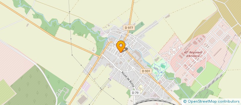 localisation de l'entreprise PAROISSE SAINTE EDITH STEIN DE LA SUIPPES  SUIPPES