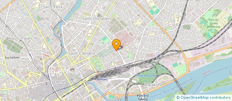 localisation de l'entreprise PAROISSE SAINTE ELISABETH à NANTES