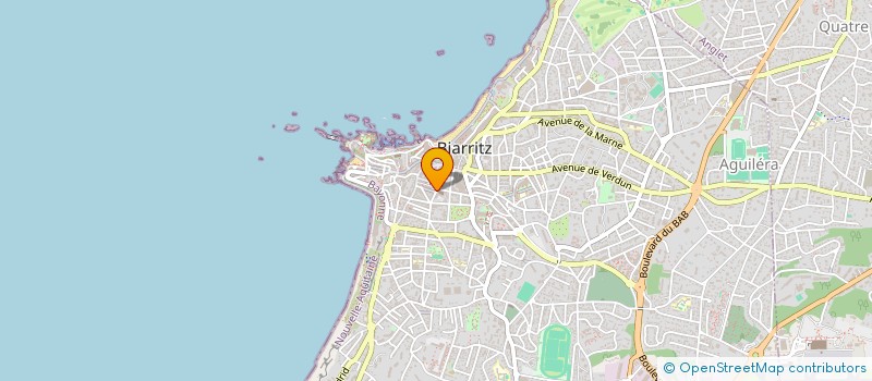 localisation de l'entreprise PAROISSE SAINTE EUGENIE à BIARRITZ