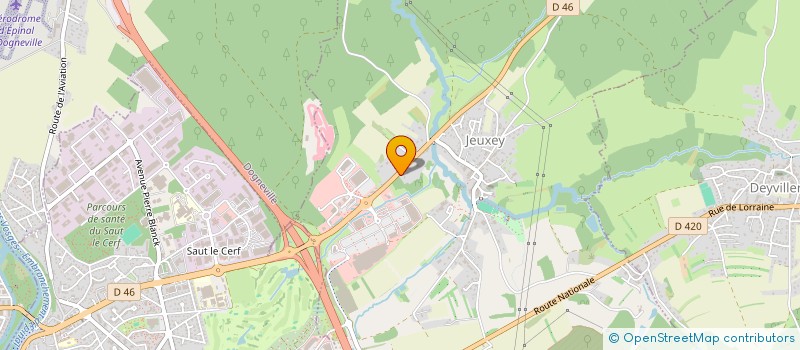 localisation de l'entreprise PAROISSE SAINTE FAMILLE à EPINAL