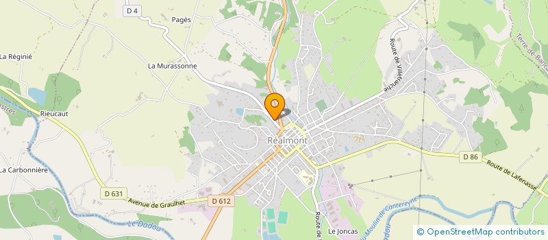 localisation de l'entreprise PAROISSE SAINTE GERMAINE à REALMONT