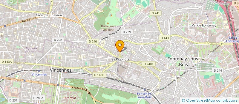 localisation de l'entreprise PAROISSE SAINTE MARGUERITE à FONTENAY-SOUS-BOIS