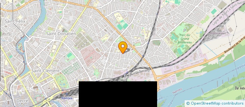 localisation de l'entreprise PAROISSE SAINTE MARIE DE DOULON à NANTES
