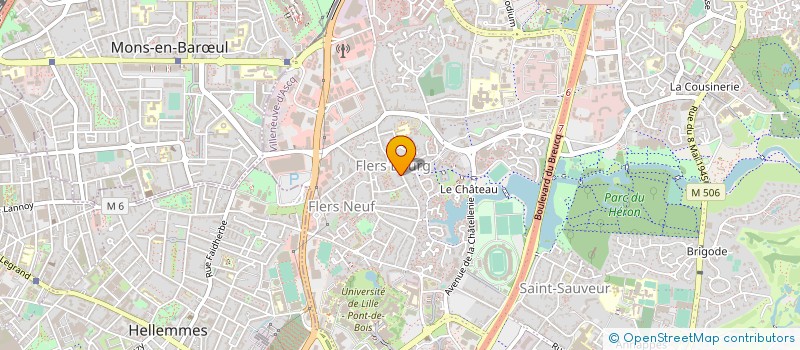 localisation de l'entreprise PAROISSE SAINTE MERE TERESA à VILLENEUVE-D'ASCQ