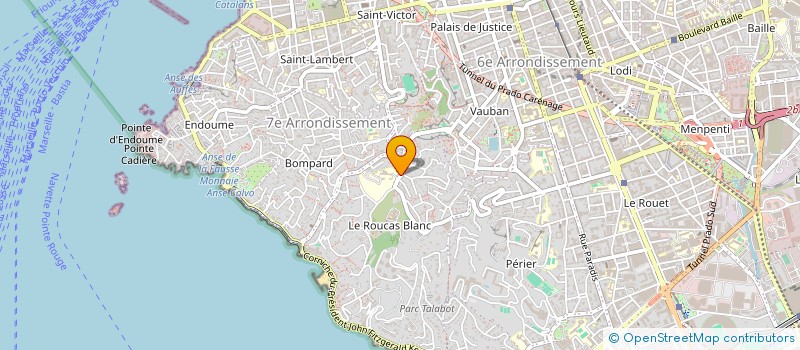 localisation de l'entreprise PAROISSE ST ANTOINE PADOUE à MARSEILLE